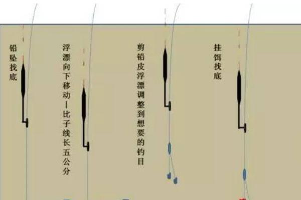 用玉米钓鲤鱼如何调漂，空钩半水调4目最灵敏